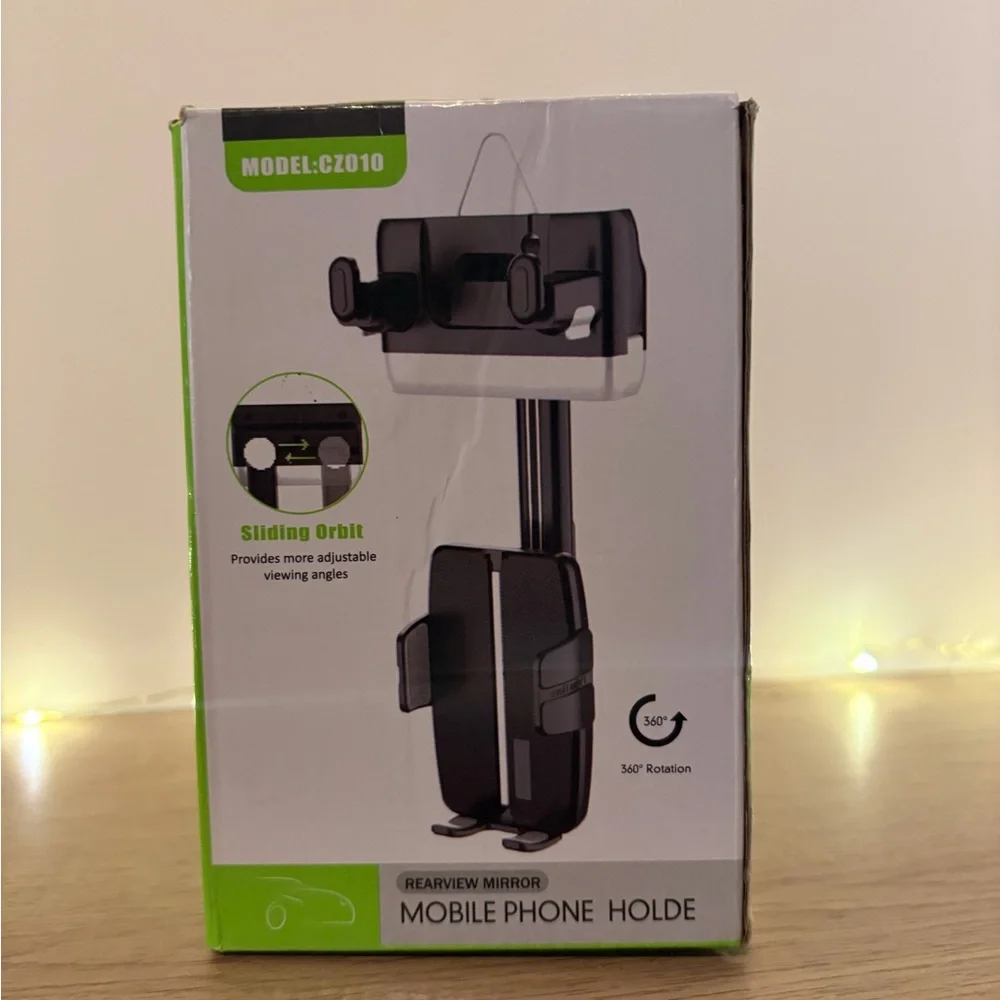 Black Mobile Phone Holder
